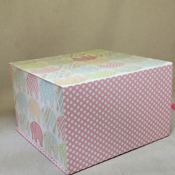 Elephant Themed Home Accent Set 2 Trinket Boxes Decor, Frame, Wood Elephants - Picture 6 of 15